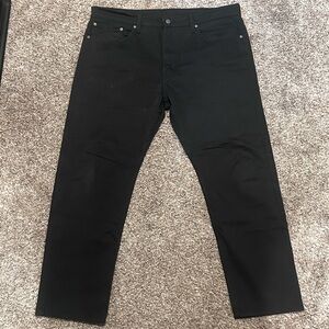 Levi's 502 Men's Straight Black Jeans